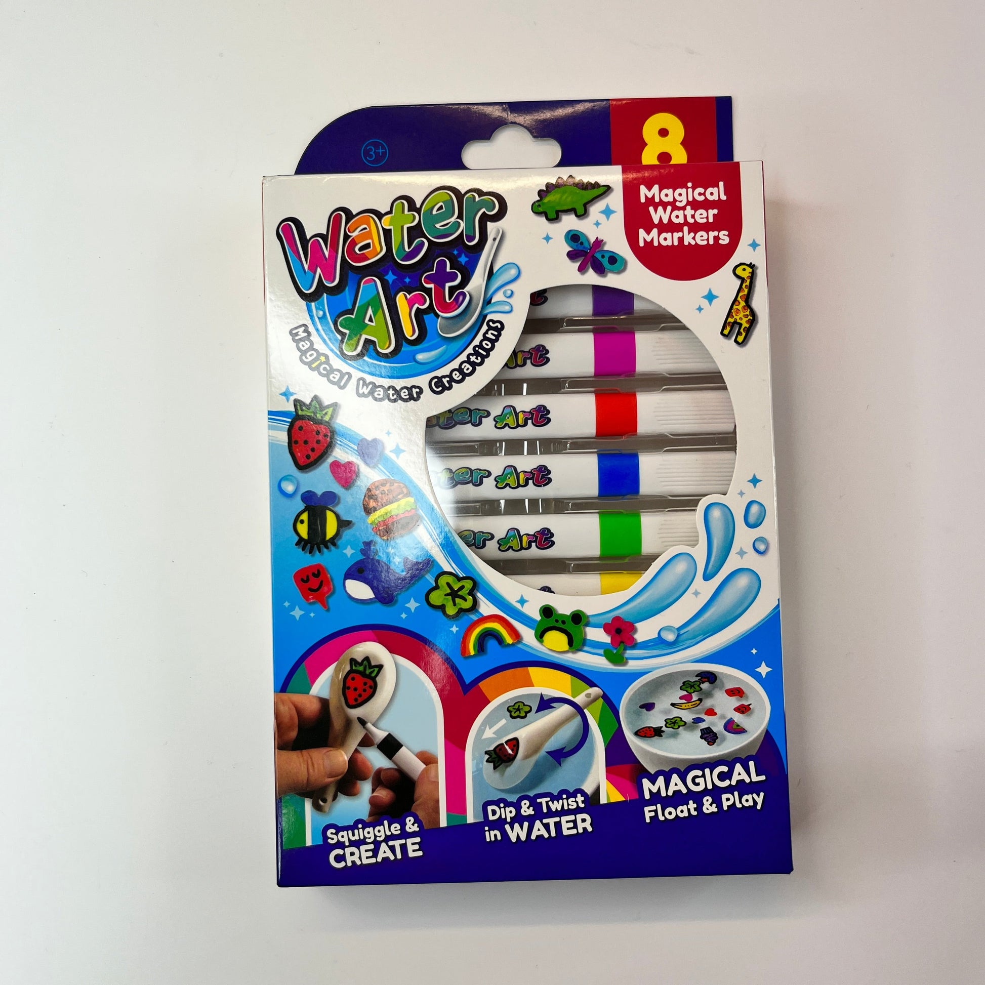 Kids Toys: Toy Monster Kids & Crafts Water Art Magical Creations Water  Markers - 8 Pack [3 Years+] – Second Best Thing